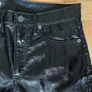 Vegan leather pants